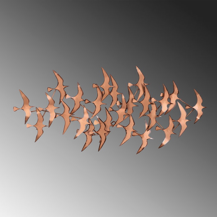 Wallity Martılar Accesorio de Pared de Metal Multicolor Wallity Martılar Accesorio de Pared de Metal Multicolor